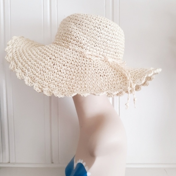 Milani Accessories - Milani Neutral Straw Sun Hat